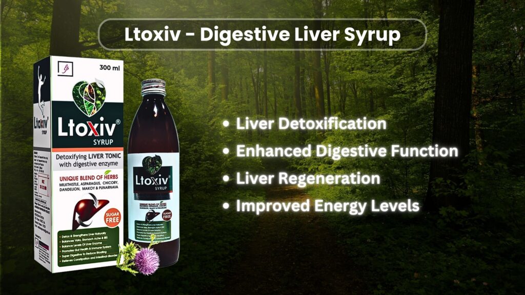 Ltoxiv-Digestive Liver Syrup